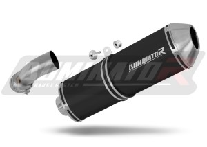 BMW R1200R 2010 - 2014 Exhaust Silencer Muffler OVR BLACK + dB killer