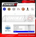 BMW S1000XR 2015-2019 EXHAUST Muffler Auspuff Sportauspuff Silencer Echappement Silencieux Scarico Scarichi Escape Wydech Tłumik OVR BL Dominator Exhaust System 1