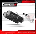 exhaust muffler DOMINATOR OVR BLACK fits to Aprilia Pegaso 650 Strada 2007  2010 3