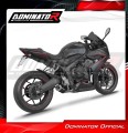 complete exhaust system with muffler DOMINATOR Full System GP BLACK fits to Honda CBR 650 R / EClutch 2024  2025