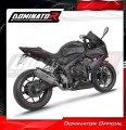 complete exhaust system with muffler DOMINATOR Full System S6 fits to Honda CBR 650 R / EClutch 2024  2025