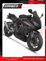complete exhaust system with muffler DOMINATOR Full System S6 fits to Honda CB 650 R / EClutch 2024  2025 3