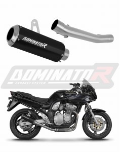 Suzuki GSF BANDIT N / S 600 1995 - 1999 Exhaust Silencer Muffler GP BLACK + dB killer