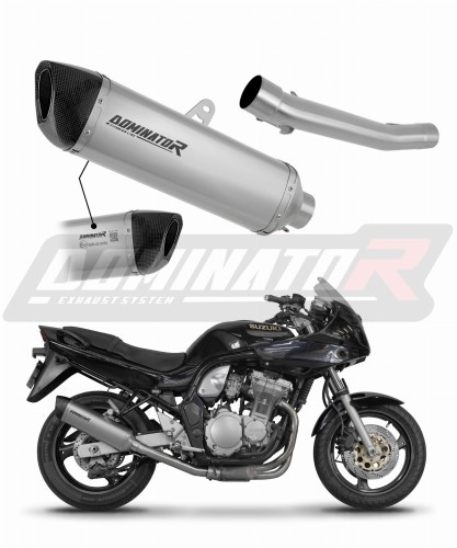 exhaust muffler DOMINATOR homologated road legal titanium HP6 fits to Suzuki GSF BANDIT N / S 600 1995  1999