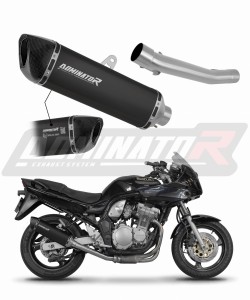 Suzuki GSF BANDIT 1200 1996 - 2000 EU Approved Exhaust Silencer HP6 BLACK