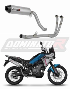 CF MOTO 450 MT 2024 Sistem complet cu colector si toba de esapament MX2 + dB killer