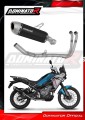 kompletny układ wydechowy z tłumikiem DOMINATOR Full System S6 CZARNY pasujący do motocykla CF MOTO 450 MT 2024  2
