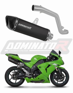 Kawasaki ZX10R 2006 - 2007 Right Side Toba de esapament HP6 NEGRU + dB killer