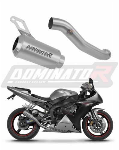 exhaust muffler DOMINATOR GPS fits to Yamaha YZF R1 1000 RN09 2002  2003