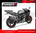 wydech tłumik DOMINATOR Homologowany Tytanowy HP6 pasujący do motocykla Yamaha YZF R1 1000 RN09 2002 - 2003 4