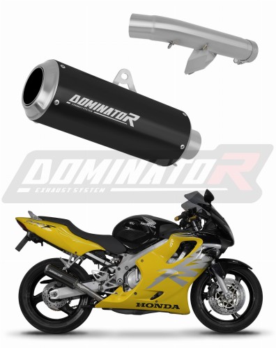 wydech tłumik DOMINATOR GP CZARNY pasujący do motocykla Honda CBR 600 F4 1999 - 2000