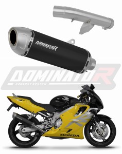 Honda CBR 600 F4 1999 - 2000 Toba de esapament S6 NEGRU + dB killer