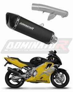 Honda CBR 600 F4 1999 - 2000 Toba de esapament HP6 NEGRU + dB killer