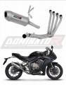 complete exhaust system with muffler DOMINATOR Full System S6 fits to Honda CB 650 R 2019  2023