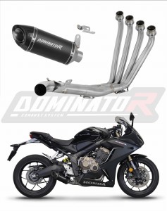 Honda CB 650 R 2019 - 2023 Sistem complet cu colector si toba de esapament HP8 NEGRU + dB killer