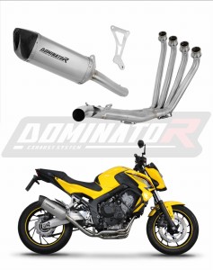 Honda CBR 650 F 2014 - 2018 Full Exhaust System Collector Silencer Titanium HP6 + dB killer