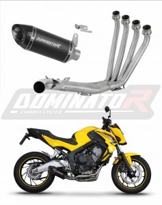 Honda CBR 650 F 2014 - 2018 Sistem complet cu colector si toba de esapament HP8 NEGRU + dB killer