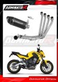 Honda CBR 650 F 2014 - 2018 Collector Manifold Full Exhaust System Muffler Auspuff Sportauspuff Silencer Echappement Silencieux Scarico Scarichi Escape Wydech Tłumik HP8 BLACK Dominator Exhaust System