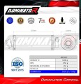 exhaust muffler DOMINATOR ROUND fits to CF MOTO C Force 625 Touring 2024  6