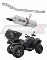 exhaust muffler DOMINATOR ROUND fits to CF MOTO C Force 550 2016  2024