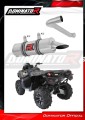 wydech tłumik DOMINATOR Okrągły pasujący do motocykla STELS GUEPARD 850 G-PE  2
