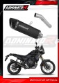 exhaust muffler DOMINATOR HP6 BLACK fits to Yamaha Tenere 700 2021  2024 2