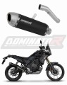 exhaust muffler DOMINATOR S6 BLACK fits to Yamaha Tenere 700 2025  2026