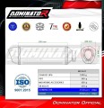 exhaust muffler DOMINATOR HP6 BLACK fits to Yamaha Tenere 700 2019  2020 6