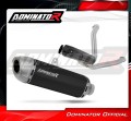 exhaust muffler DOMINATOR S6 BLACK fits to Suzuki DL 650 VStrom 2017  2025 3