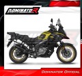 wydech tłumik DOMINATOR S6 CZARNY pasujący do motocykla Suzuki DL 650 V-Strom 2017 - 2025 5