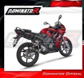 exhaust muffler DOMINATOR GP1 BLACK fits to Honda CBR 125 2004  2010 4