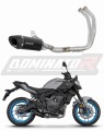 complete exhaust system with muffler DOMINATOR Full System HP8 BLACK fits to Yamaha MT 07 2025