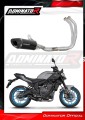 kompletny układ wydechowy z tłumikiem DOMINATOR Full System HP8 CZARNY pasujący do motocykla Yamaha MT 07 2025  2