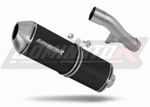 Honda CBF 600 2004 - 2007 Toba de esapament OVR NEGRU + dB killer