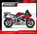 exhaust muffler DOMINATOR S6 BLACK fits to Yamaha YZF R1 1000 RN01 1998  1999 5