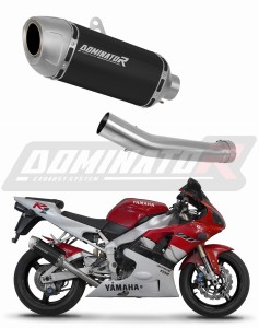 Yamaha YZF R1 1000 RN04 2000 - 2001 Toba de esapament S6 Shorty NEGRU + dB killer