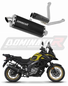 Suzuki DL 650 V-Strom 2017 - 2025 Toba de esapament P7 NEGRU + dB killer