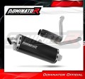 exhaust muffler DOMINATOR P7 BLACK fits to Suzuki DL 650 VStrom 2017  2025 3