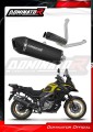 Suzuki DL 650 V-Strom 2017 - 2025 EXHAUST Muffler Auspuff Sportauspuff Silencer Echappement Silencieux Scarico Scarichi Escape Wydech Tłumik HP7 BLACK Dominator Exhaust System