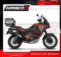 KTM 1290 SUPER Adventure S R 2015 2020 Motorcycle Muffler Auspuff Sportauspuff Silencer Echappement Silencieux Scarico Scarichi Escape Wydech Tłumik P7 BLACK Dominator Exhaust System 3