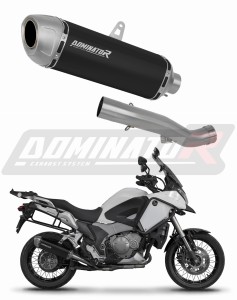Honda VFR 1200X Crosstourer 2012 - 2020 Toba de esapament S6 NEGRU + dB killer