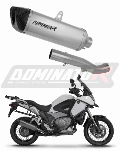 exhaust muffler DOMINATOR titanium HP6 fits to Honda VFR 1200X Crosstourer 2012  2020