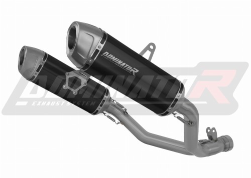 wydech tłumik DOMINATOR S6 CZARNY pasujący do motocykla Suzuki GSXR 1000 K9 L0 L1 2009 - 2011