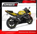 wydech tłumik DOMINATOR HP6 CZARNY pasujący do motocykla Suzuki GSXR 1000 K1 - K4 2001 - 2004 4
