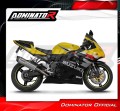 Suzuki GSXR 1000 K1 K4 2001 2004 Motorcycle Muffler Auspuff Sportauspuff Silencer Echappement Silencieux Scarico Scarichi Escape Wydech Tłumik HP6 Titanium Dominator Exhaust System 3