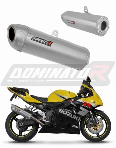Suzuki GSXR 1000 K1 - K4 2001 - 2004 Exhaust Silencer Muffler S6 + dB killer