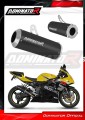 Suzuki GSXR 600 K1 K5 2001 2005 Motorcycle Muffler Auspuff Sportauspuff Silencer Echappement Silencieux Scarico Scarichi Escape Wydech Tłumik GP Black Dominator Exhaust System