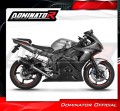 wydech tłumik DOMINATOR S6 Shorty CZARNY pasujący do motocykla Yamaha YZF R6 2003 - 2005 5