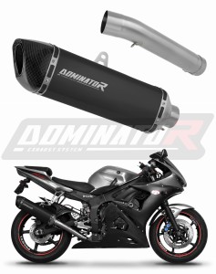 Yamaha YZF R6 2003 - 2005 Toba de esapament HP6 NEGRU + dB killer