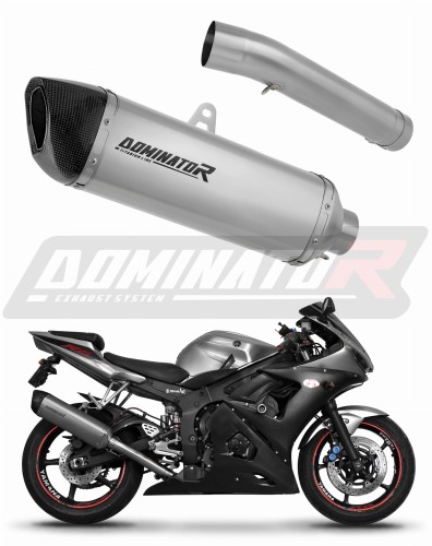 wydech tłumik DOMINATOR Tytanowy HP6 pasujący do motocykla Yamaha YZF R6 2003 - 2005 6